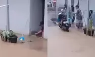 Baru Diresmikan, Kawasan Huntara di Agam Sumbar Tergenang Usai Diguyur Hujan