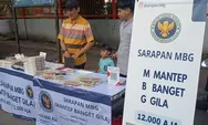 Ramai di Medsos, Warung Sarapan di Tebet Gunakan Atribut ‘MBG’ yang Mirip Program Resmi