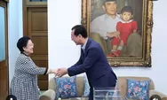 Penasihat Presiden Korea Selatan Menemui Megawati Soekarnoputri Untuk Membahas Reunifikasi Korea