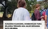 Turis Asal Belanda Napak Tilas Leluhur Mereka Yang Bangun Rel Kereta Kuantan Singingi-Sijunjung