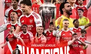 Arsenal Juara Liga Inggris Premier League Setelah Manchester City Terpeleset