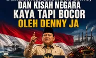 Pidato Presiden Prabowo Subianto, deklarasi ekonomi baru, dan kisah negara kaya tetapi bocor
