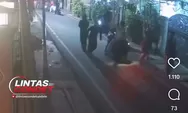 Sekelompok Remaja Bersenjata Tajam Tawuran di Kampung Betawi Condet Jumat Pagi