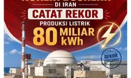 PLTN Bushehr Iran Produksi 80 Miliar kWh Listrik, Cegah 86,3 Juta Ton Polutan