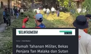Rumah Tahanan Militer Semasa Kolonial Belanda di Kota Madiun Tempat Tan Malaka dan Sutan Sjahrir Ditahan Akan Jadi Destinasi Wisata Sejarah