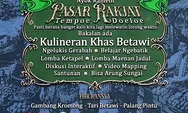 Festival Ciliwung Diramaikan Pasar Rakjat Tempo Doeloe 25 Juli 2026