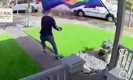 Lelaki Kurir Ini Beredaksi Jijik Setelah Tersenggol Bendera Pelangi LGBTQ