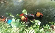 Tim SAR Temukan Bocah 6 Tahun Korban Terseret Arus Sungai Cikalang Tasikmalaya