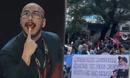 Ribuan Massa Demo, Pandji Pragiwaksono Dilaporkan ke Polda Metro Jaya Buntut Materi Mens Rea