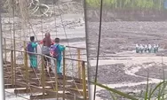 Jembatan Gantung Tinggal Rangka, Anak-Anak Aceh Tengah Bertaruh Nyawa Demi Bisa Sekolah
