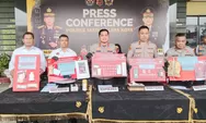 Polres Tasikmalaya Kota Bongkar Lima Kasus Penyalahgunaan Narkotika, Lima Tersangka Diamankan