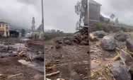Banjir Bandang Pemalang Terjang Desa Penakir, Material Gunung Slamet Putus Jembatan dan Rusak Permukiman