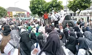 Terpinggirkan Kebijakan, Ribuan Guru Madrasah Tasikmalaya Turun ke Jalan