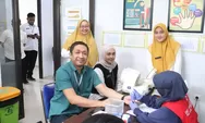 Puluhan Warga Antusias Donor Darah di RSUD KHZ Musthafa, 86 Kantong Darah Terkumpul
