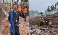 Ritual Abah Pawang Hujan Muncul di Lokasi Longsor Cisarua saat Evakuasi Terhambat Cuaca