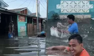 Banjir Bekasi Viral di TikTok, Bapak-bapak Bekasi Nyanyi di Tengah Air Setinggi Dada Jadi Perbincangan Publik