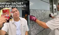 Jerhemy Owen Ubah Sampah Sachet Jadi Papan Daur Ulang Plastik untuk Bangunan Pabrik Mininya