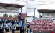 Viral Dugaan Keterlambatan mobil MBG di MTs Bogor, Siswa Soraki di Gerbang Sekolah