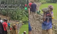 Viral TMMD di Desa Karangmoncol Purbalingga, Sesepuh Turun Bangun Jalan Bikin Salut Warganet