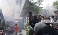 Gudang Petasan Terbakar di Kecamatan Depok Sleman, Letupan Picu Api dan Warga Panik