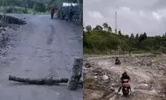 Lubang raksasa Aceh Tengah Meluas, Jalan Alternatif Ditutup dan Akses Warga Dialihkan