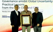 Mohamad Feriadi Soeprapto Sabet Indonesia Best CEO 2025, Bukti Kepemimpinan JNE di Tengah Ketidakpastian Global