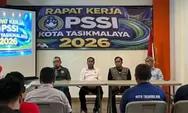 Gelar Raker, PSSI Kota Tasikmalaya Matangkan Program Pembinaan Satu Tahun ke Depan