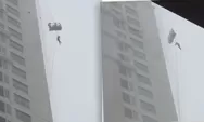 Gondola Terjebak Cuaca Ekstrem di Surabaya, Petugas Pembersih Kaca Apartemen Meninggal Dunia