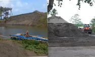 Diduga Tambang Pasir Ilegal Beroperasi Diam-Diam di Muara Ciwulan Tasikmalaya