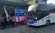 144 Pemudik Tujuan Solo, Jawa Tengah Ikuti Mudik Gratis Polres Tasikmalaya Kota
