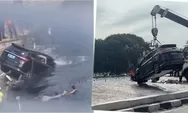 Mobil BYD M6 Masuk Kolam Bundaran HI, Polisi Ungkap Kronologi Kecelakaan Tunggal Sopir Taksi Online