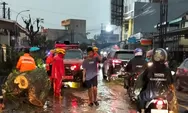 Cuaca Ekstrem Picu Bencana hidrometeorologis di Tasikmalaya, Banjir dan Pohon Tumbang Rusak Permukiman Warga