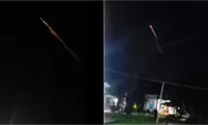 Bukan Meteor! Inilah Sosok Benda Terang di Langit Lampung yang Pecah Jadi Sampah Antariksa