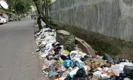Penanganan Sampah di Kota Tasikmalaya Belum Maksimal, Sampah Lebaran Masih Menumpuk di Jalan Paseh