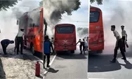 Detik-detik Satpam BRI Padamkan Kebakaran Minibus di Ajibarang, Spontanitas Petugas Selamatkan Kendaraan