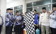 Lepas 445 Jemaah Calon Haji Kloter 04 KJT Kota Tasikmalaya, Dicky Candra Pesankan Jaga Kesehatan di Tanah Suci