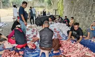 Gerindra Kota Tasikmalaya Sembelih 4 Hewan Kurban di Iduladha 2026, Ratusan Kantong Daging Dibagikan ke Masyarakat!