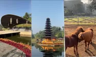 Taman Lembah Dewata di Lembang Bandung, Wisata Bernuansa Bali dengan Danau Cantik dan Satwa Lucu