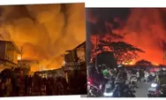 Kebakaran Kemayoran Hanguskan 250 Rumah, 330 KK Terdampak dan Mengungsi di Lapangan Jusuf Hamka