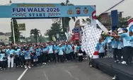 Hari Bhayangkara ke-80 Meriah, Galunggung Fun Walk Polres Tasikmalaya Kota Dibanjiri Ribuan Peserta
