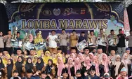 Hari Bhayangkara ke-80 Meriah, Polres Tasikmalaya Kota Gelar Lomba Marawis dan Tahfidz Al-Qur'an