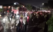 Pawai Obor Tahun Baru Islam 1448 H Meriahkan Kota Tasikmalaya, Ribuan Masyarakat Tumpah ke Jalan