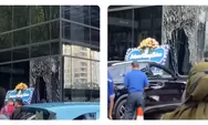 Kronologi Mobil Listrik Tabrak Gedung di SCBD, Kaca Treasury Tower Pecah, Polisi Ungkap Penyelesaian Damai