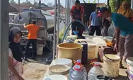 Kemarau Makin Kering, BPBD Kota Tasikmalaya Salurkan 45 Ribu Liter Air Bersih Setiap Hari