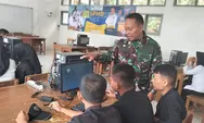 Tak Sekadar Bangun Desa, TMMD Kodim 0612 Tasikmalaya Cetak Pelajar Melek Teknologi