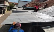Hampir 1,5 Tahun Hidup di Bawah Atap Bocor, Wartawan Tasikmalaya Kini Bernapas Lega Berkat Kolaborasi Kepedulian