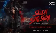 Jadwal Film Bioskop Tasik XXI Plaza Asia, Film Horor Terbaru Sajen Satu Suro Mulai Tayang Hari Ini, 30 Juli 2026