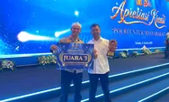Polres Tasikmalaya Kota Raih Juara Tiga Kampung Bebas dari Narkoba Tingkat Mabes Polri