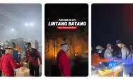 Karhutla Lintang Batang Makin Dekat ke SPBU, Warga Buka Posko Makan Gratis untuk Pemadam Kebakaran
