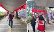 Stasiun Karet Ditutup, Tenda di Selasar BNI City Bikin Warganet Bertanya-tanya